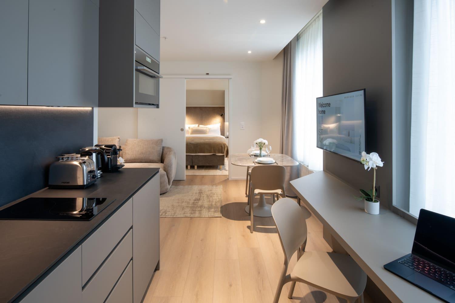 Appartement Octagon - Self Check In By Homenhancement Genève